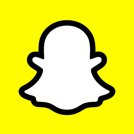 Snapchat-sovelluksen logo